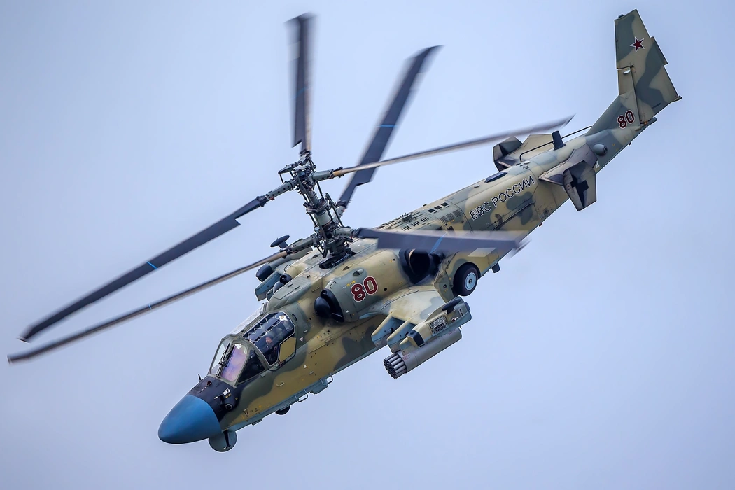 卡-52武装直升机（Kamov Ka-52 Alligator）壁纸