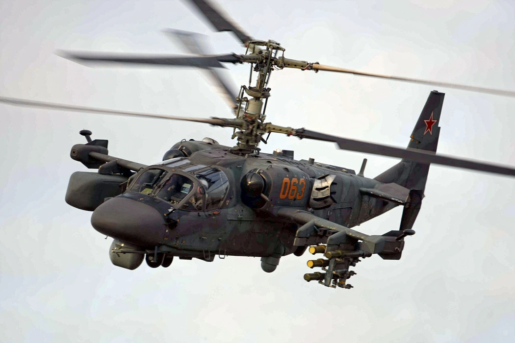 卡-52武装直升机（Kamov Ka-52 Alligator）壁纸