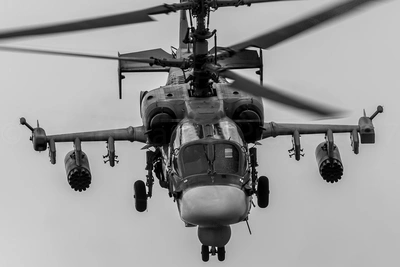 卡-52武装直升机（Kamov Ka-52 Alligator）壁纸