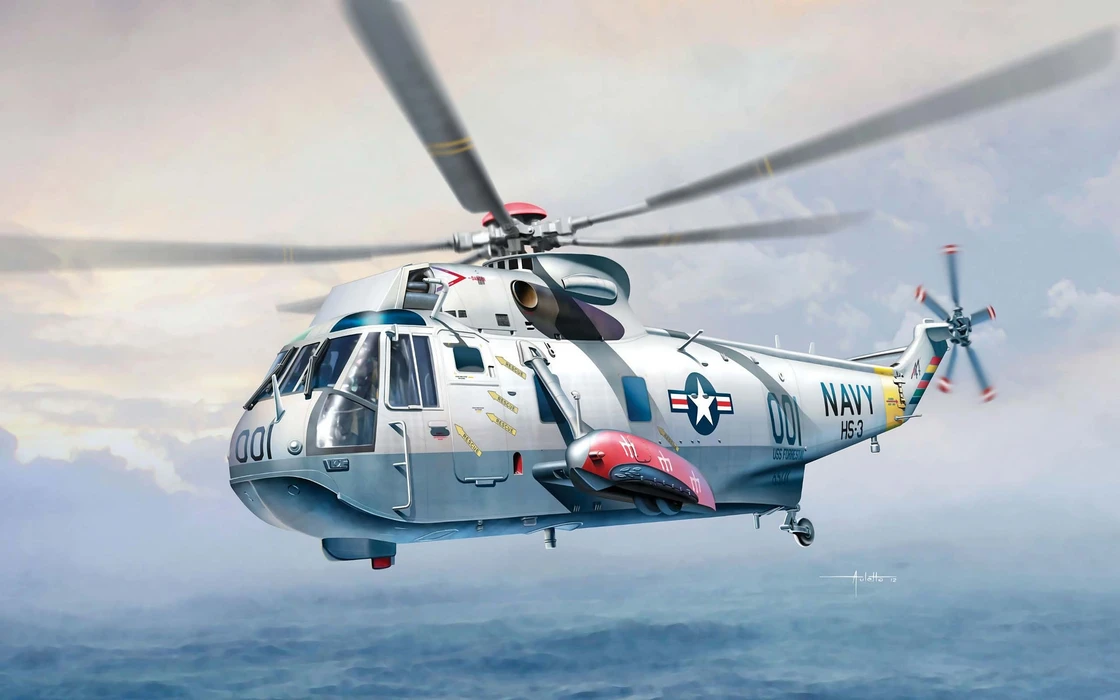 SH-3海王直升机（SH-3 Sea King）壁纸