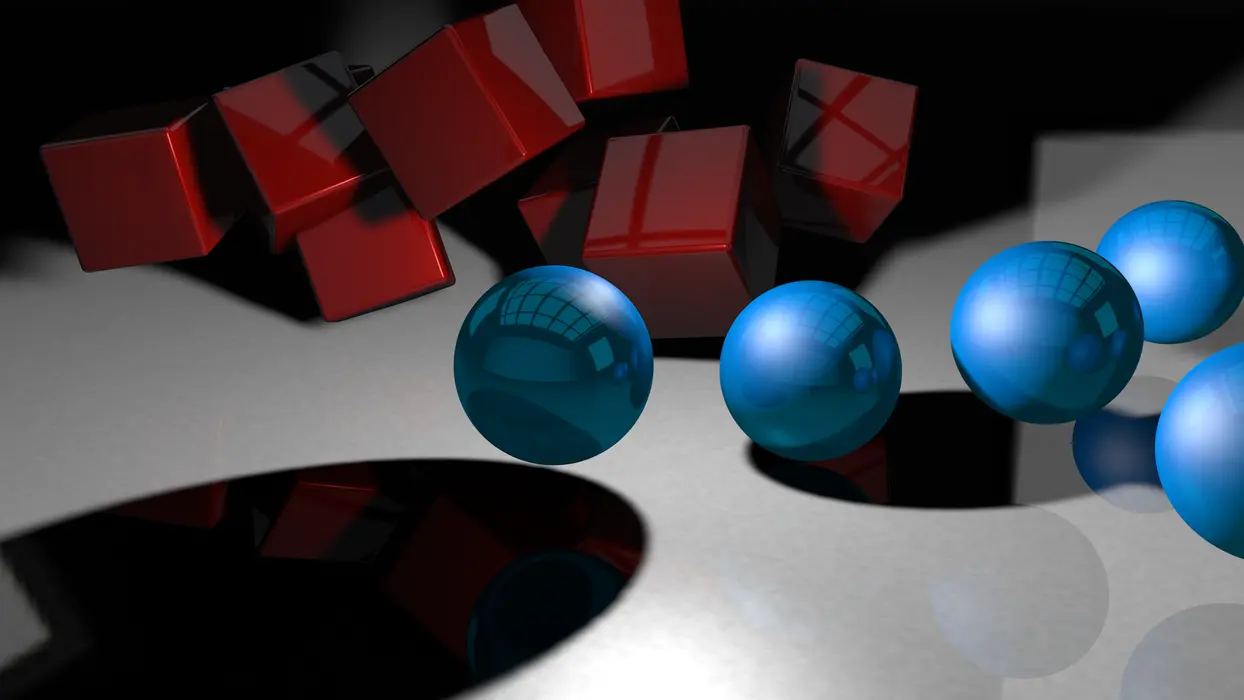 3D球体抽象背景素材图片壁纸