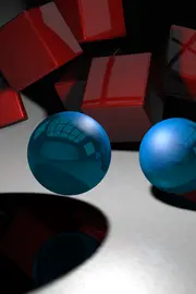 3D球体抽象背景素材图片壁纸