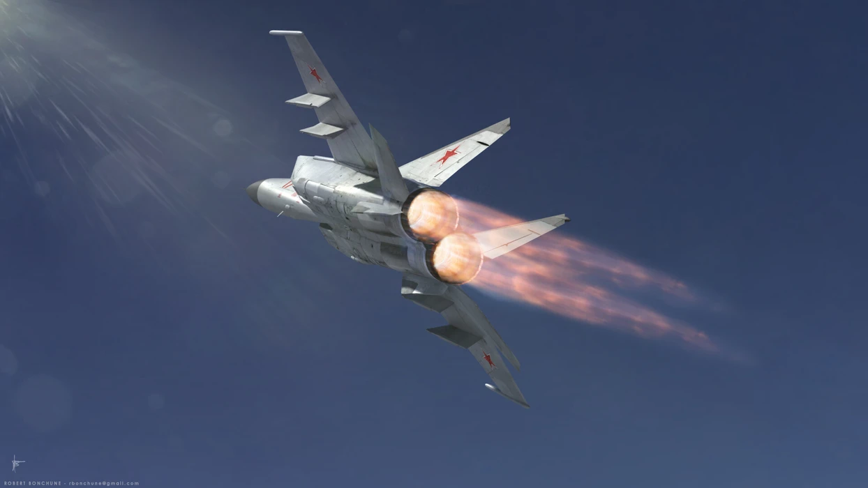 米格25战斗机（Mikoyan MiG-25）图片壁纸