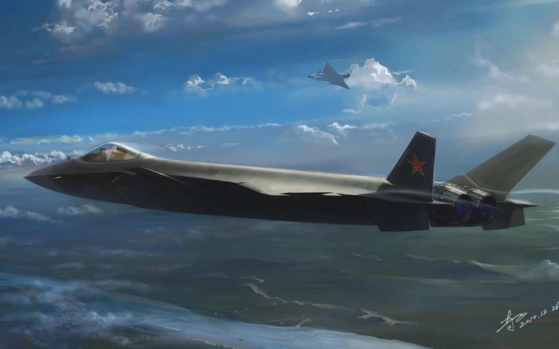 歼-20战斗机（Chengdu J-20）壁纸