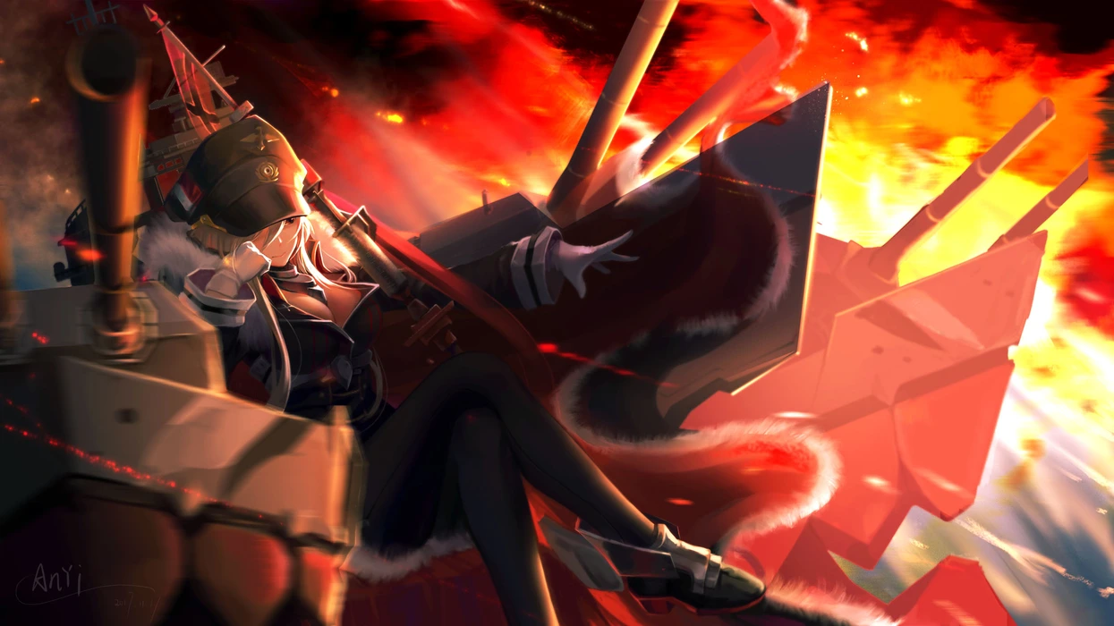 《碧蓝航线》俾斯麦 （Azur Lane）动漫壁纸