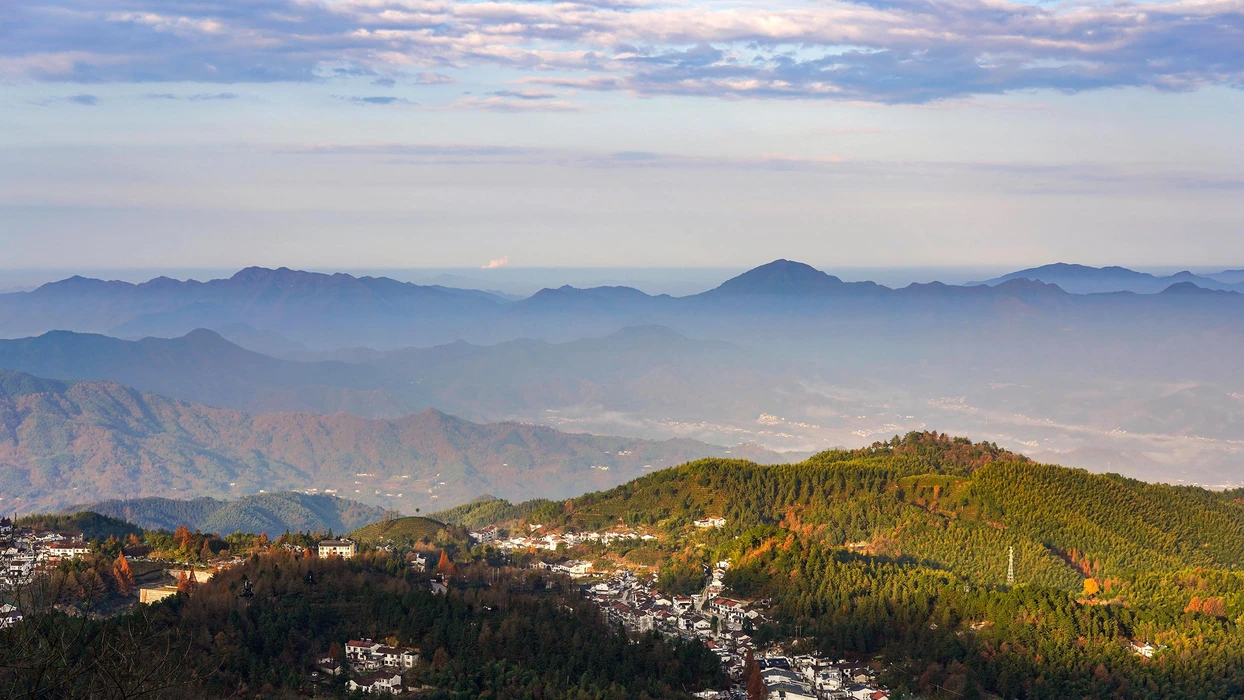 安徽九华山旅游风景桌面高清