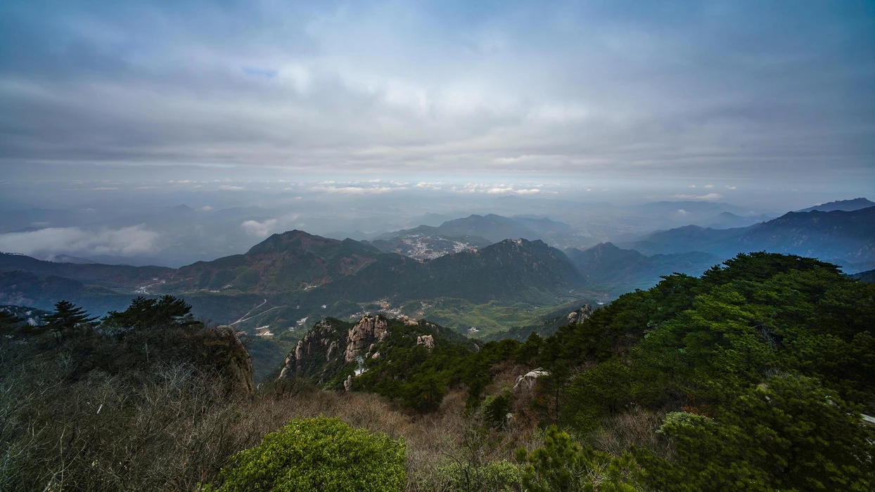 安徽九华山旅游风景桌面高清