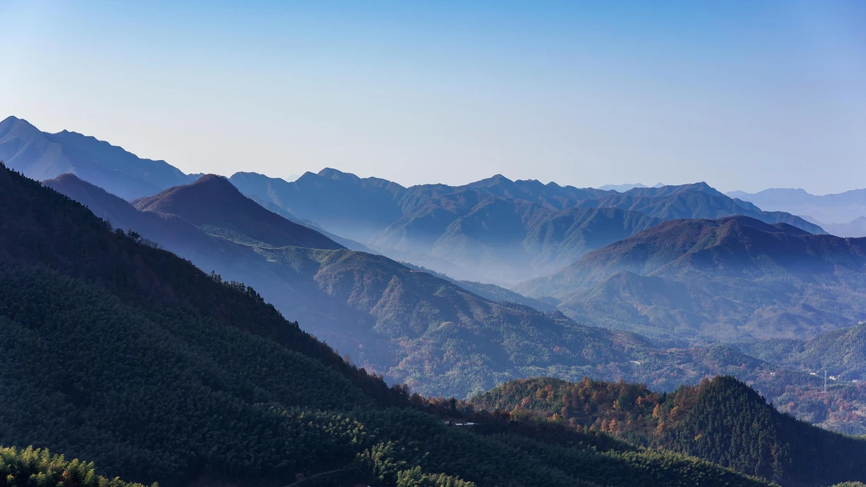 安徽九华山旅游风景桌面高清