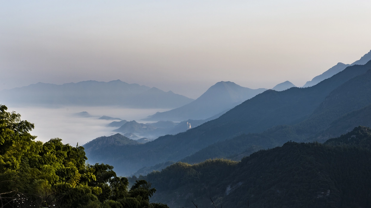安徽九华山旅游风景桌面高清