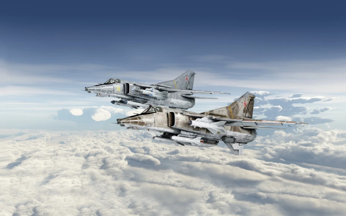 米格-27（MiG-27）攻击机图片壁纸