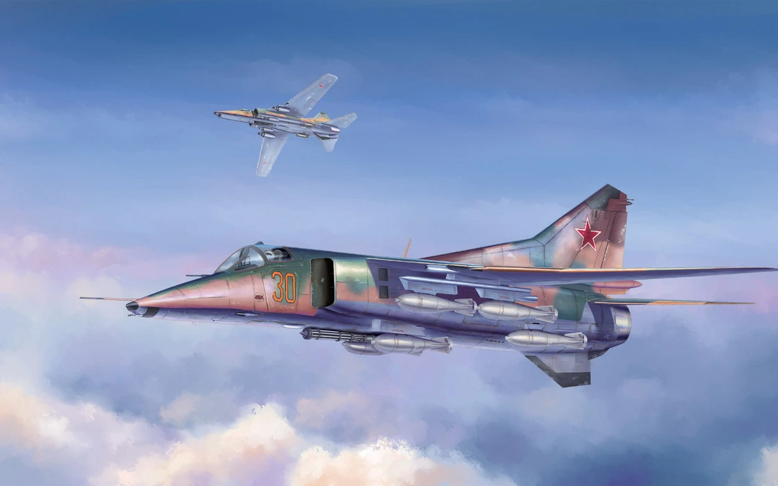 米格-27（MiG-27）攻击机图片壁纸