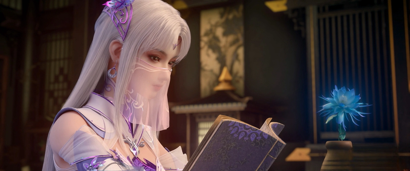 《斗破苍穹》小医仙动漫女孩壁纸