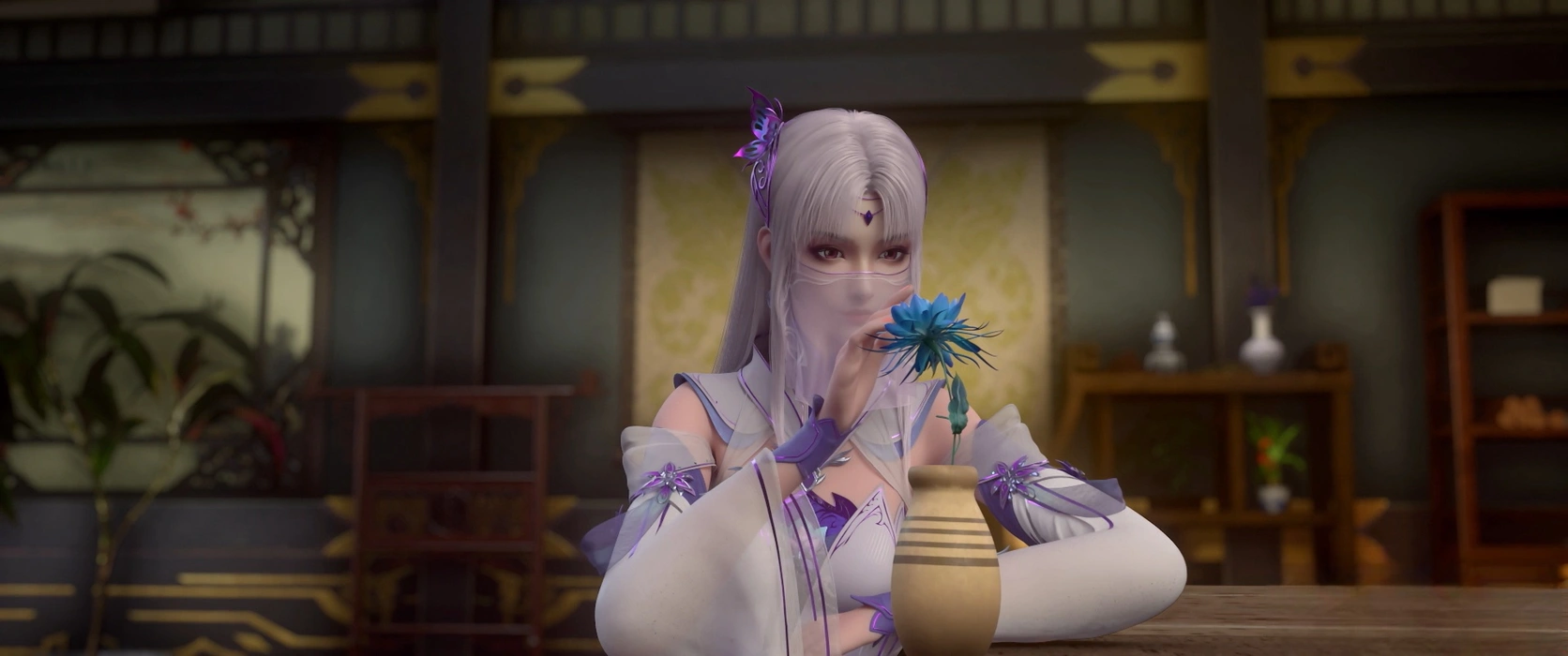 《斗破苍穹》小医仙动漫女孩壁纸