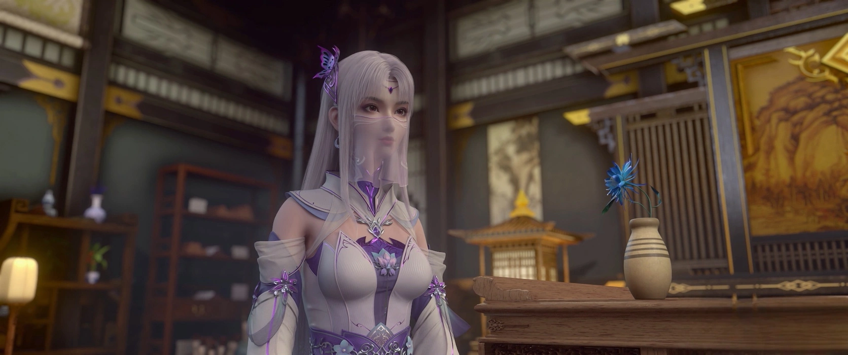 《斗破苍穹》小医仙动漫女孩壁纸