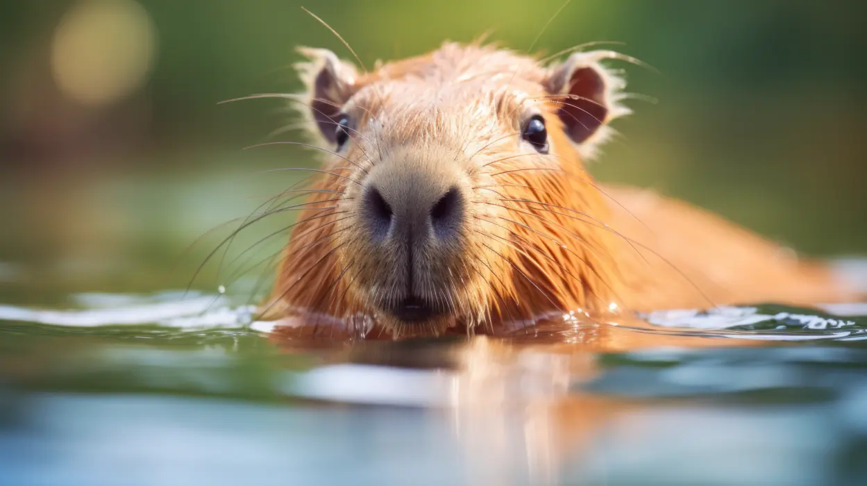 水豚（Capybara）图片桌面壁纸