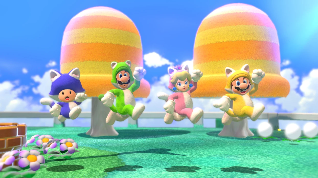 《超级马里奥三维世界》Super Mario 3D World 壁纸