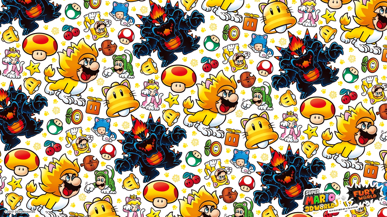 《超级马里奥三维世界》Super Mario 3D World 壁纸