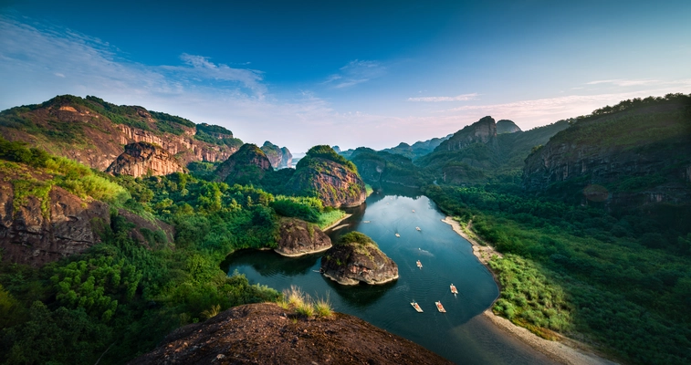 江西龙虎山旅游风景壁纸