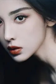 娜扎性感黑色礼裙写真壁纸
